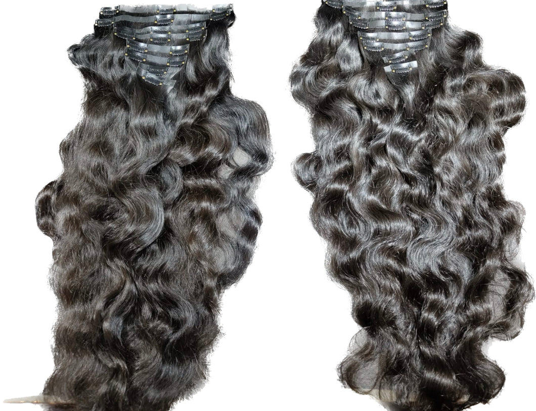 Raw Indian Seamless Clip Ins